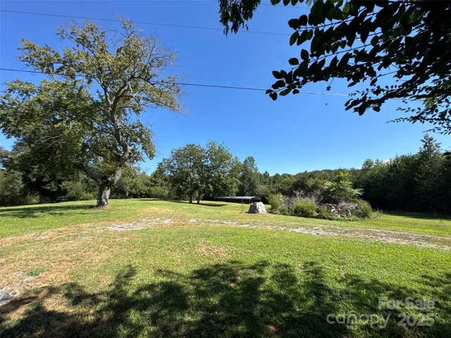 a view of an outdoor space and a yard