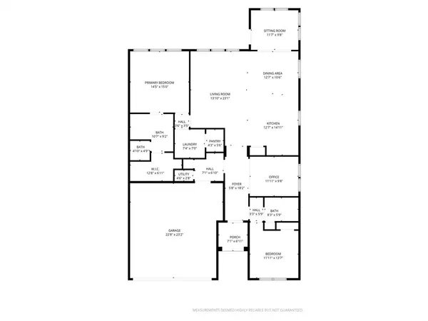 a picture of a floor plan