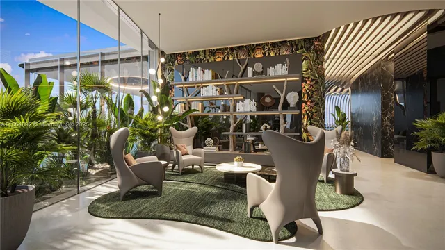 a room with gym equipment and a large window