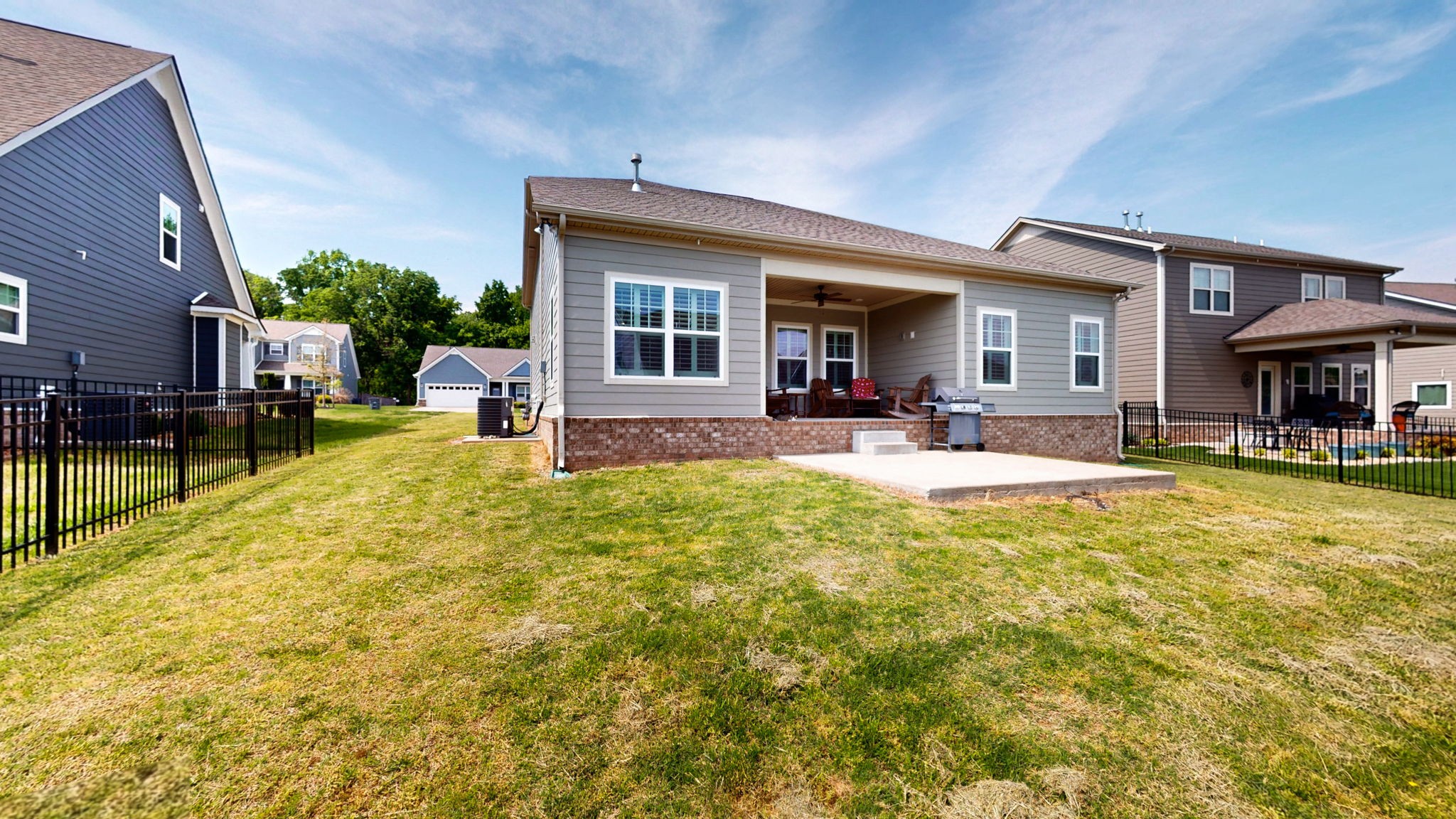 1047 Brayden Drive Fairview, TN 37062 - Photo 24 of 31 a view of a house with swimming pool and sitting area