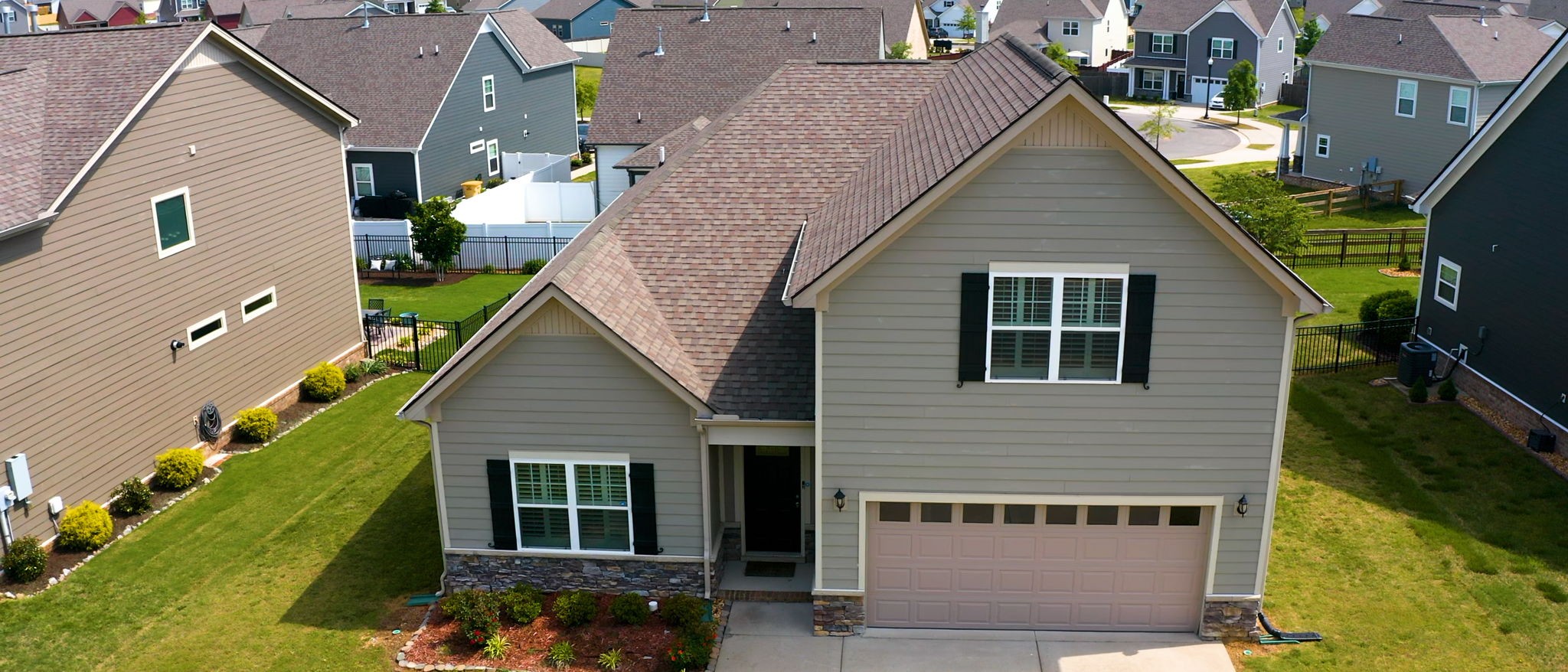 1047 Brayden Drive Fairview, TN 37062 - Photo 27 of 31 a view of a house with a yard