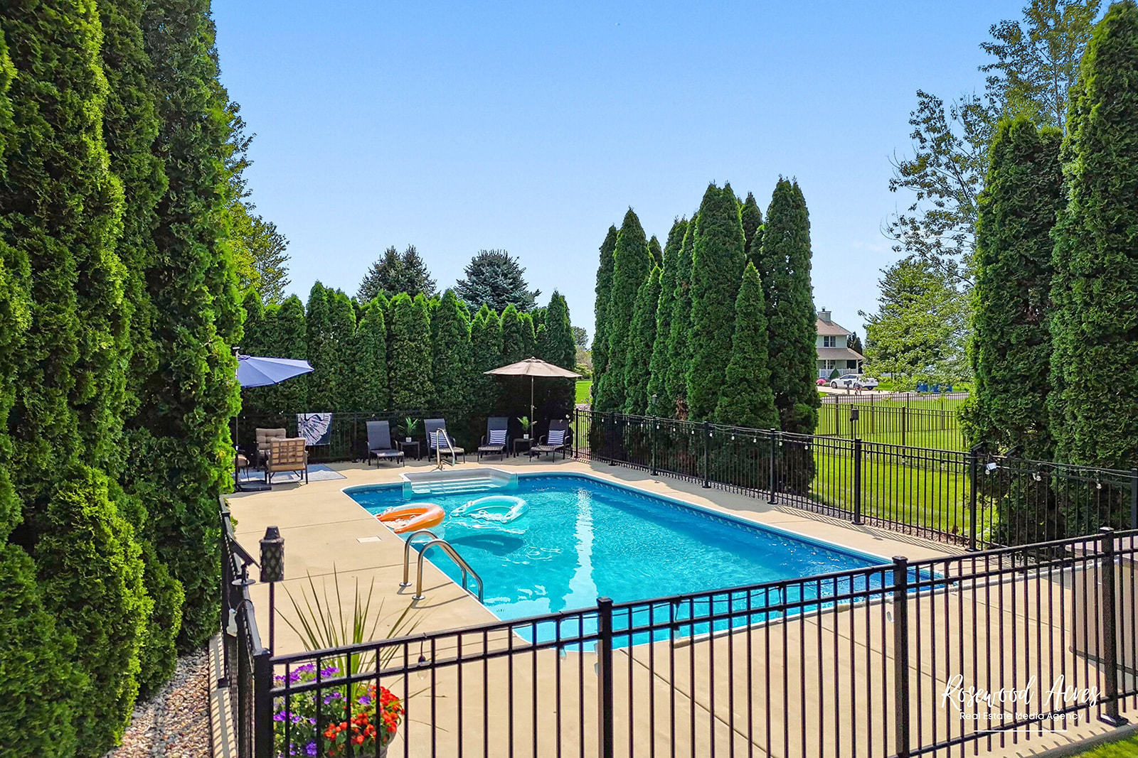 2650 Mooregate Turn Kankakee, IL 60901 - Photo 7 of 51 a view of a swimming pool with a patio and a yard