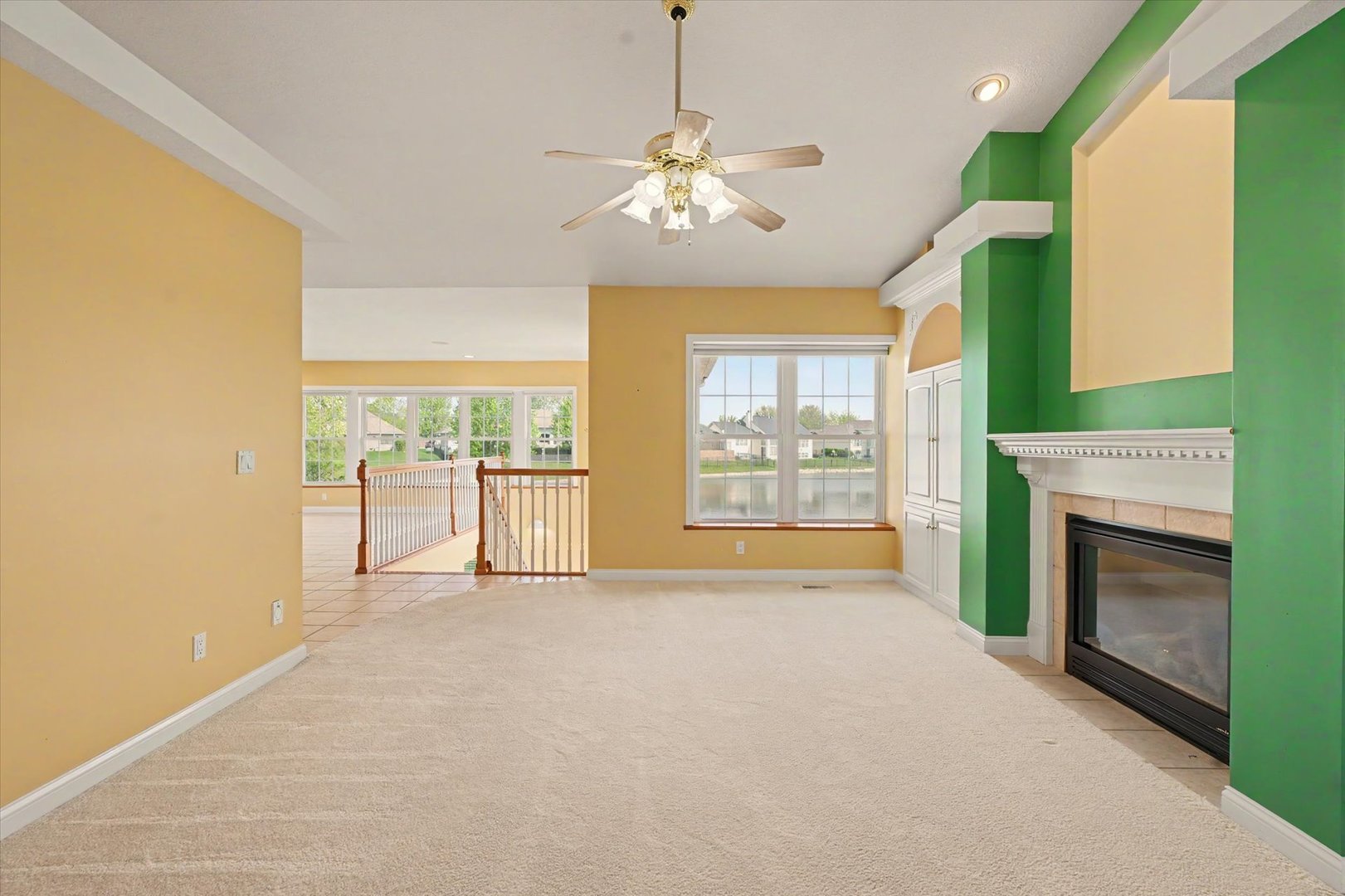 2910 Rutherford Drive Urbana, IL 61802 - Photo 10 of 62 a view of an empty room with window and fire place