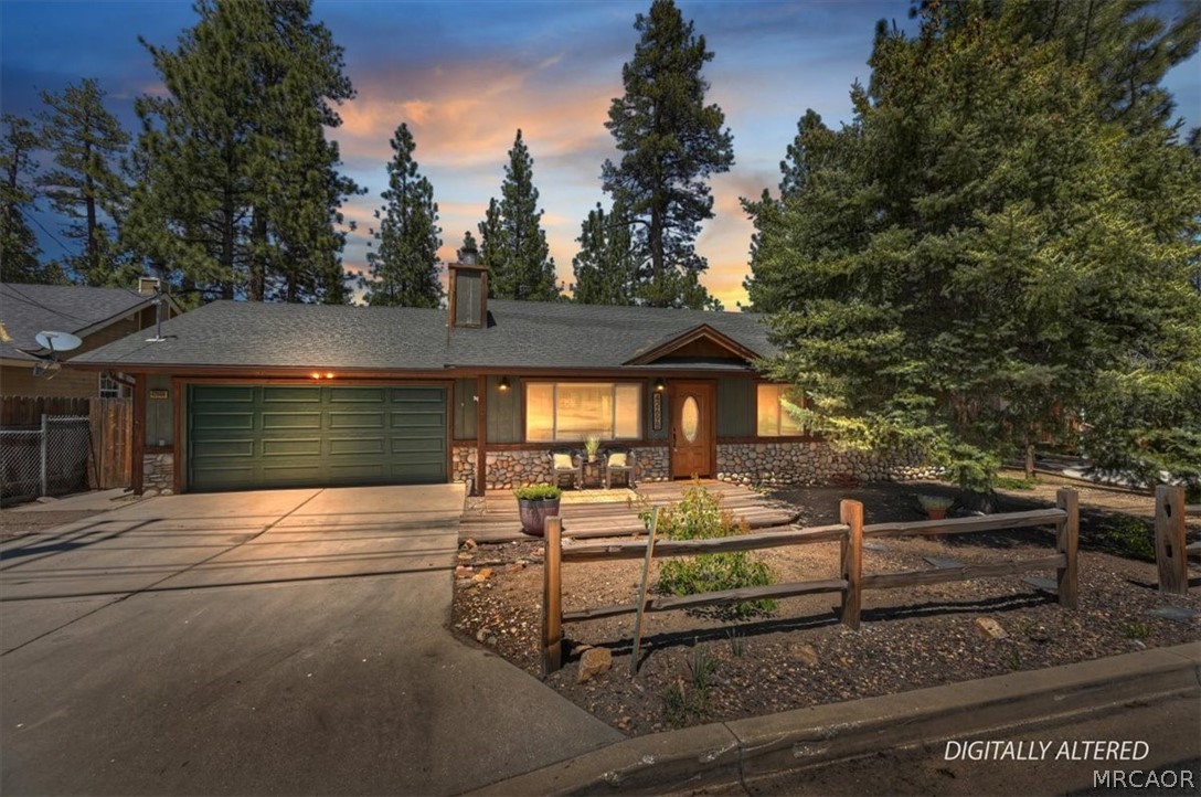 42698 Fox Farm Road Big Bear Lake, CA 92315 - Photo 1 of 46 Digitally altered