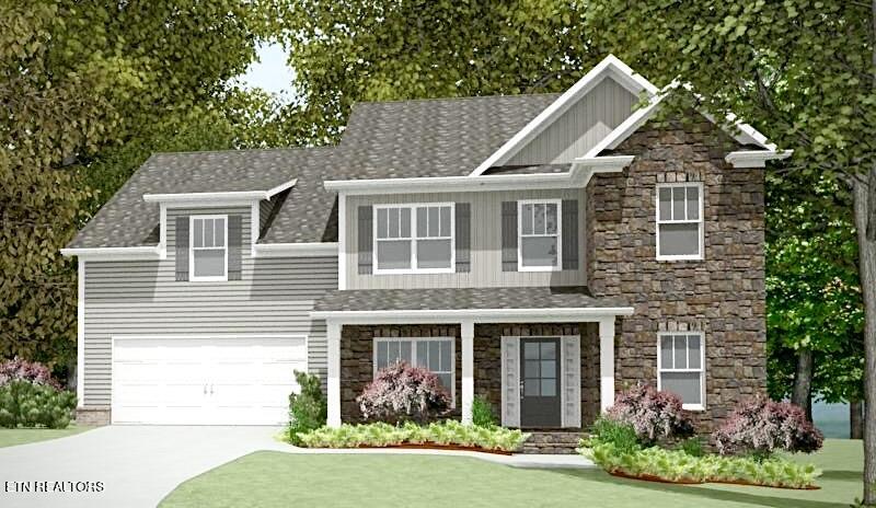 102 Brookberry Road, Unit LOT 26G Oak Ridge, TN 37830 - Photo 2 of 25 Manning Craftsman Front Entry Rendering