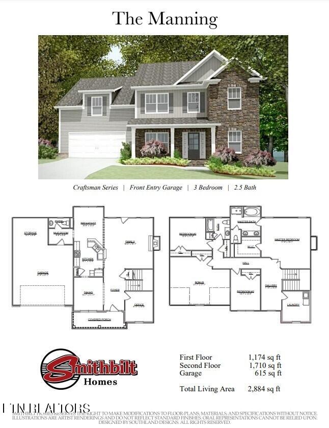 102 Brookberry Road, Unit LOT 26G Oak Ridge, TN 37830 - Photo 3 of 25 Manning Craftsman Front Entry