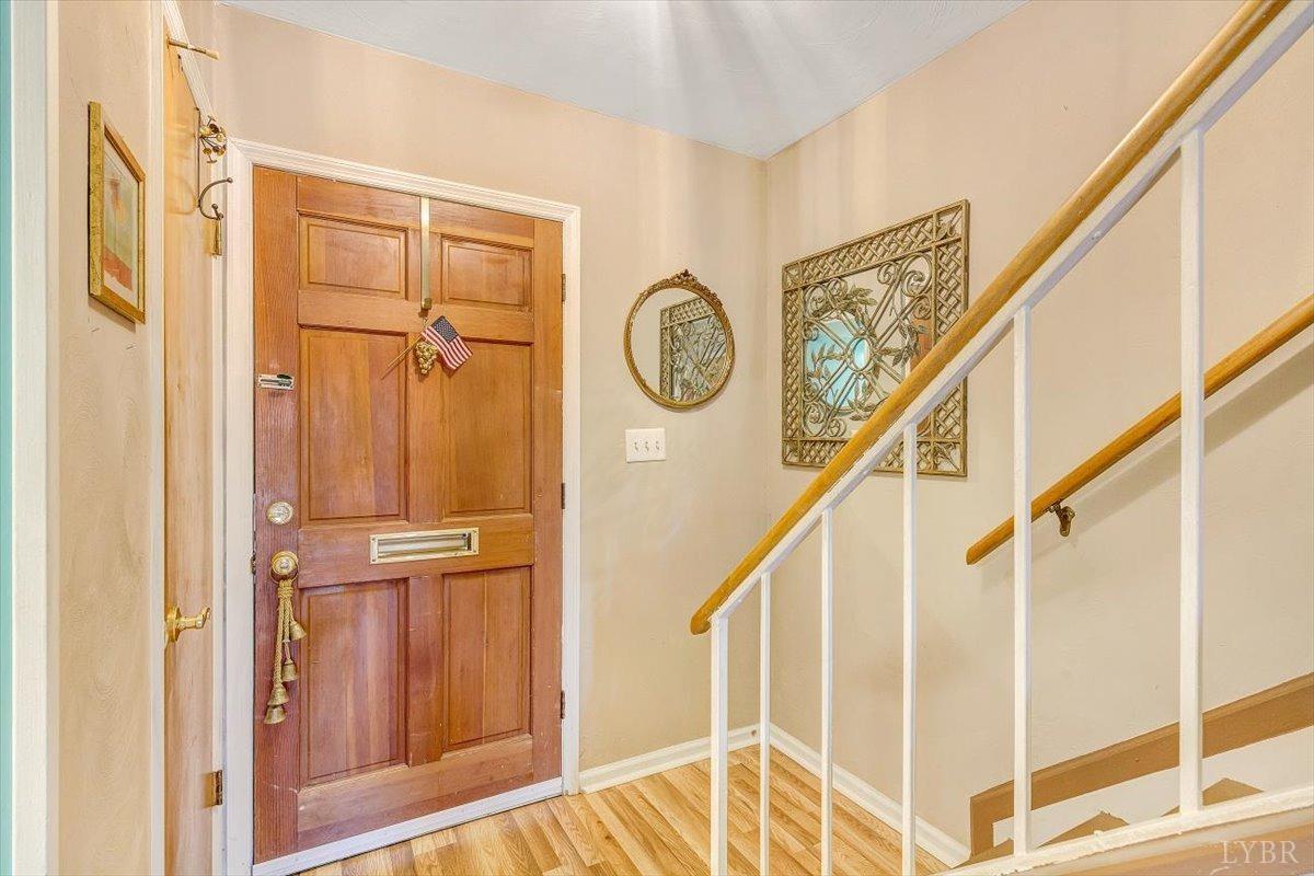 3101 Link Road, Unit 89 Lynchburg, VA 24503 - Photo 12 of 23 a view of front door with wooden floor
