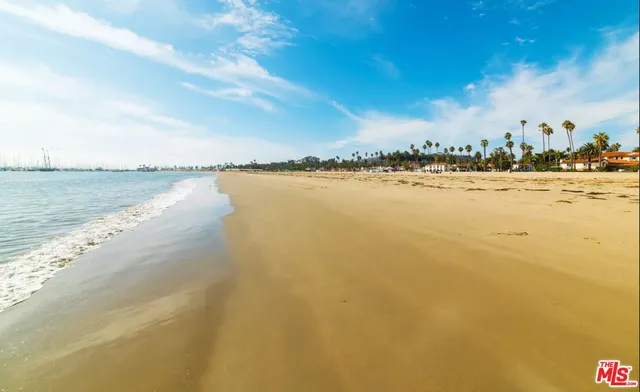 a view of an ocean and beach