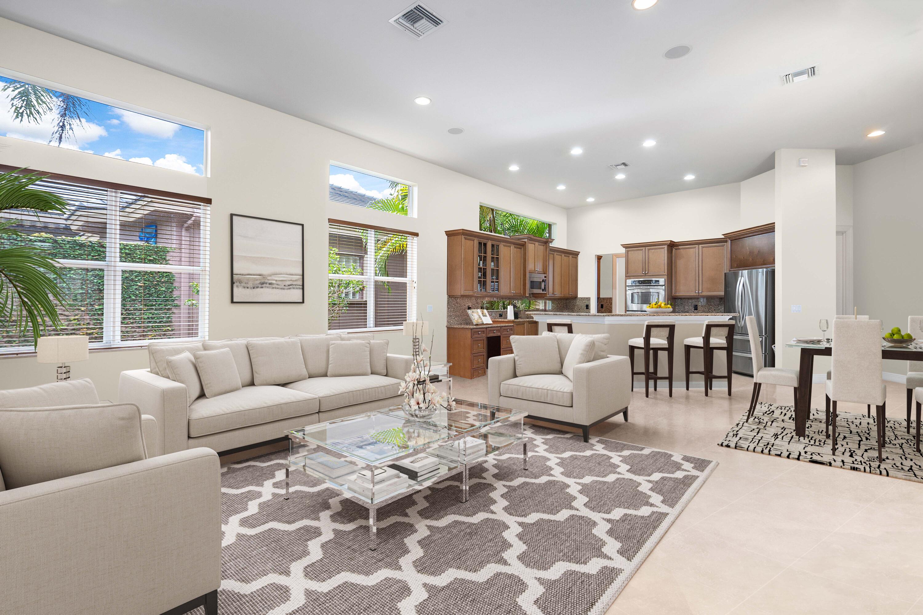 16396 Braeburn Ridge Trail Delray Beach, FL 33446 - Photo 22 of 94 VIRTUALLY STAGED - FAMILY ROOM