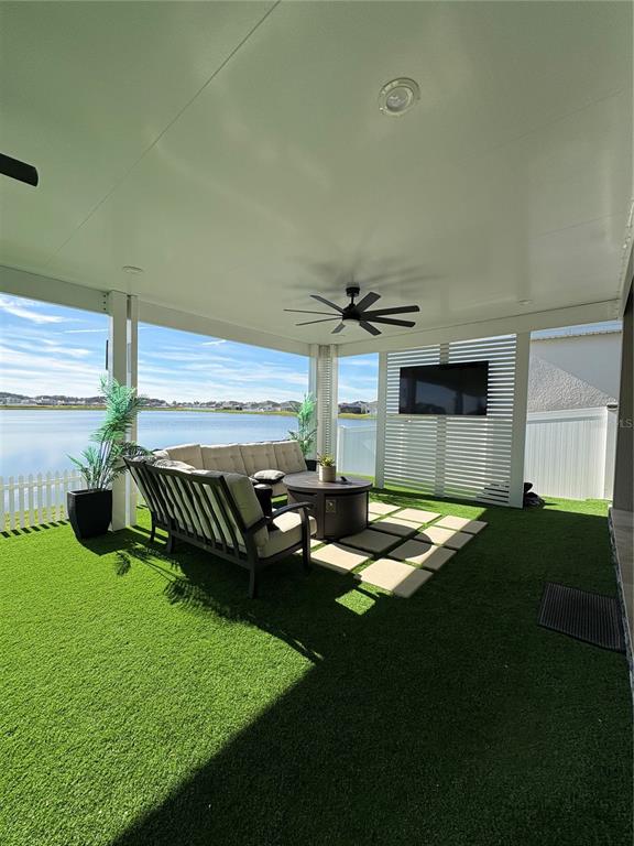 1948 Rankin Street Kissimmee, FL 34744 - Photo 22 of 37 a view of a backyard with plants and outdoor seating