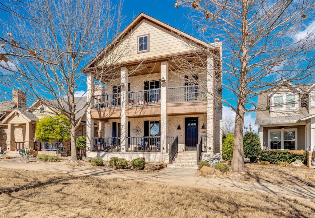 a view of a house with a patio