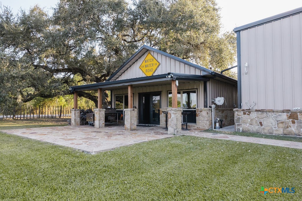 436 Jentry Road Inez, TX 77968 - Photo 31 of 42 a house with swimming pool in front of it