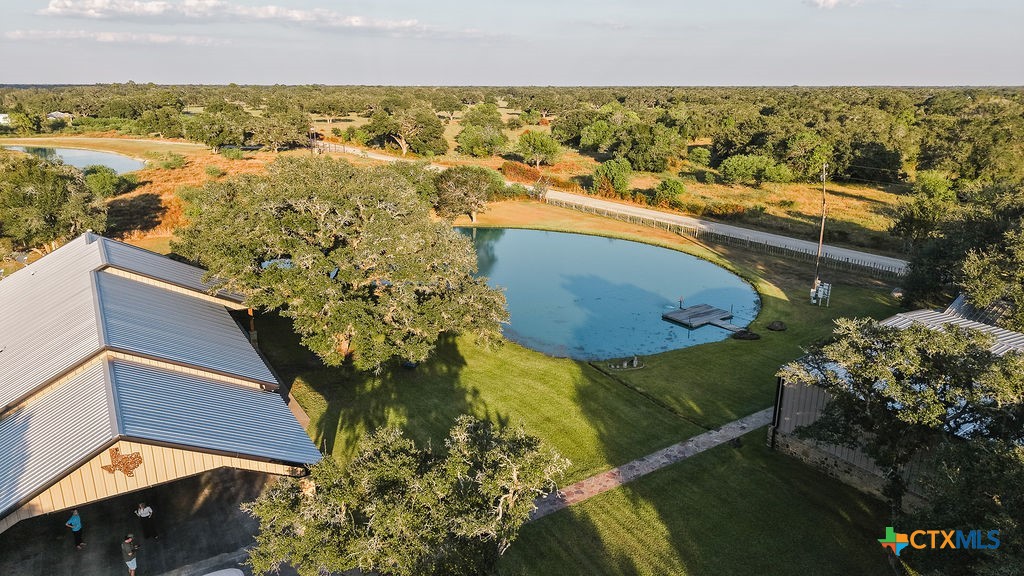 436 Jentry Road Inez, TX 77968 - Photo 41 of 42 an aerial view of residential houses with outdoor space