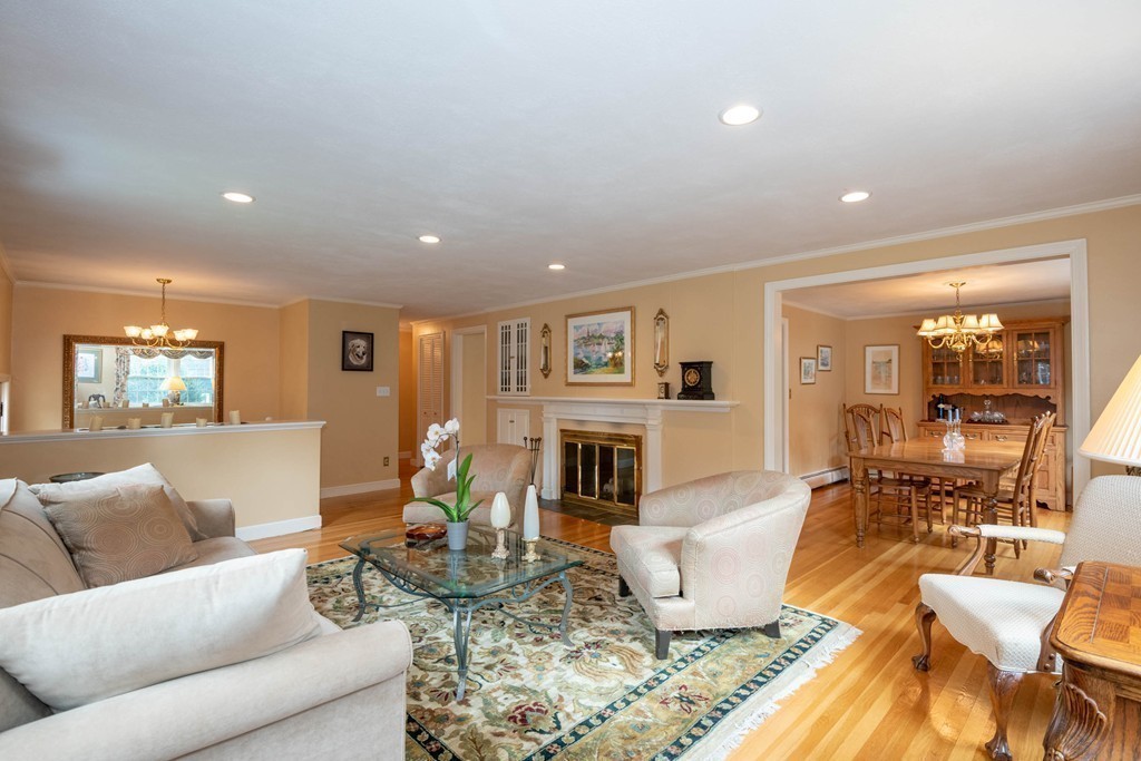 24 Hawthorn Road Marblehead, MA 01945 - Photo 16 of 30 a living room with fireplace furniture and a fireplace