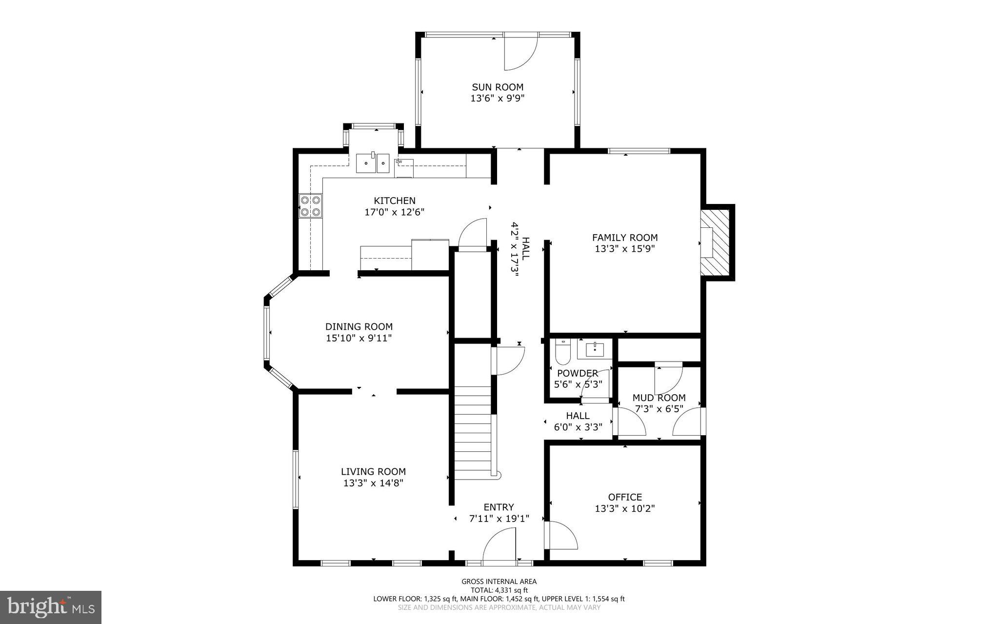 43464 Evans Pond Road Leesburg, VA 20176 - Photo 81 of 83 Main Level Floorplan