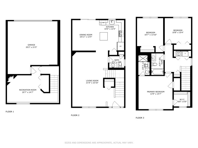 1052 Kufrin Way Lombard, IL 60148 - Photo 13 of 16 a picture of a floor plan