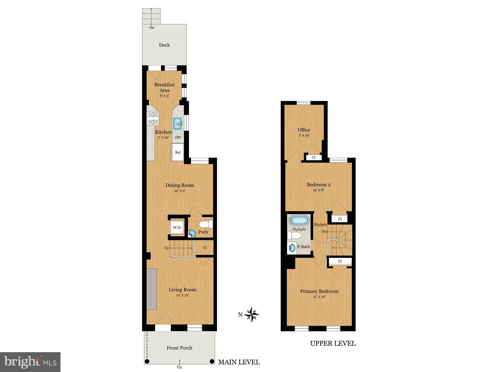 237 14th Place Northeast Washington, DC 20002 - Photo 29 of 29 Floor Plan
