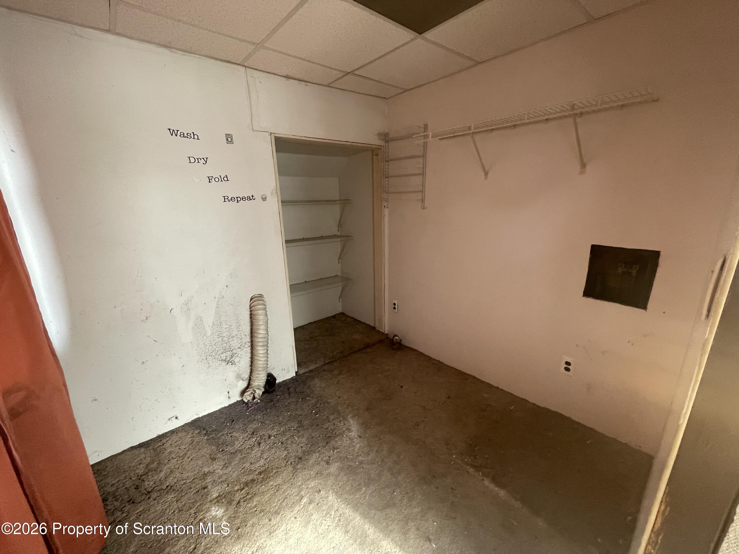 401 Putnam Street Scranton, PA 18508 - Photo 14 of 29 a view of storage and utility room with empty racks