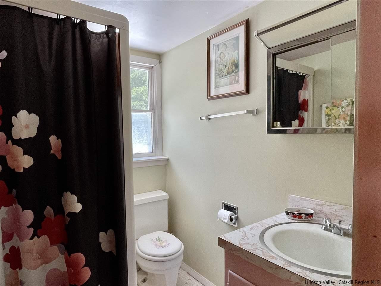 6277 County Rt 36 Denver, NY 12421 - Photo 20 of 27 a bathroom with a sink vanity and toilet