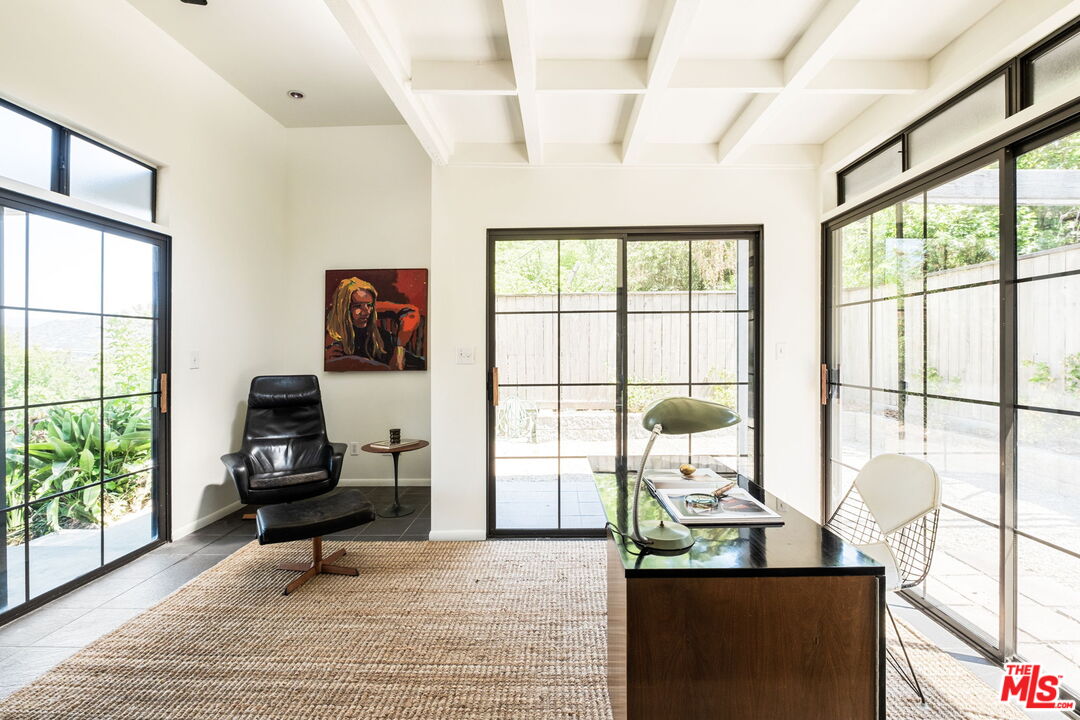 316 Redwood Drive Pasadena, CA 91105 - Photo 24 of 49 a living room with furniture and a window