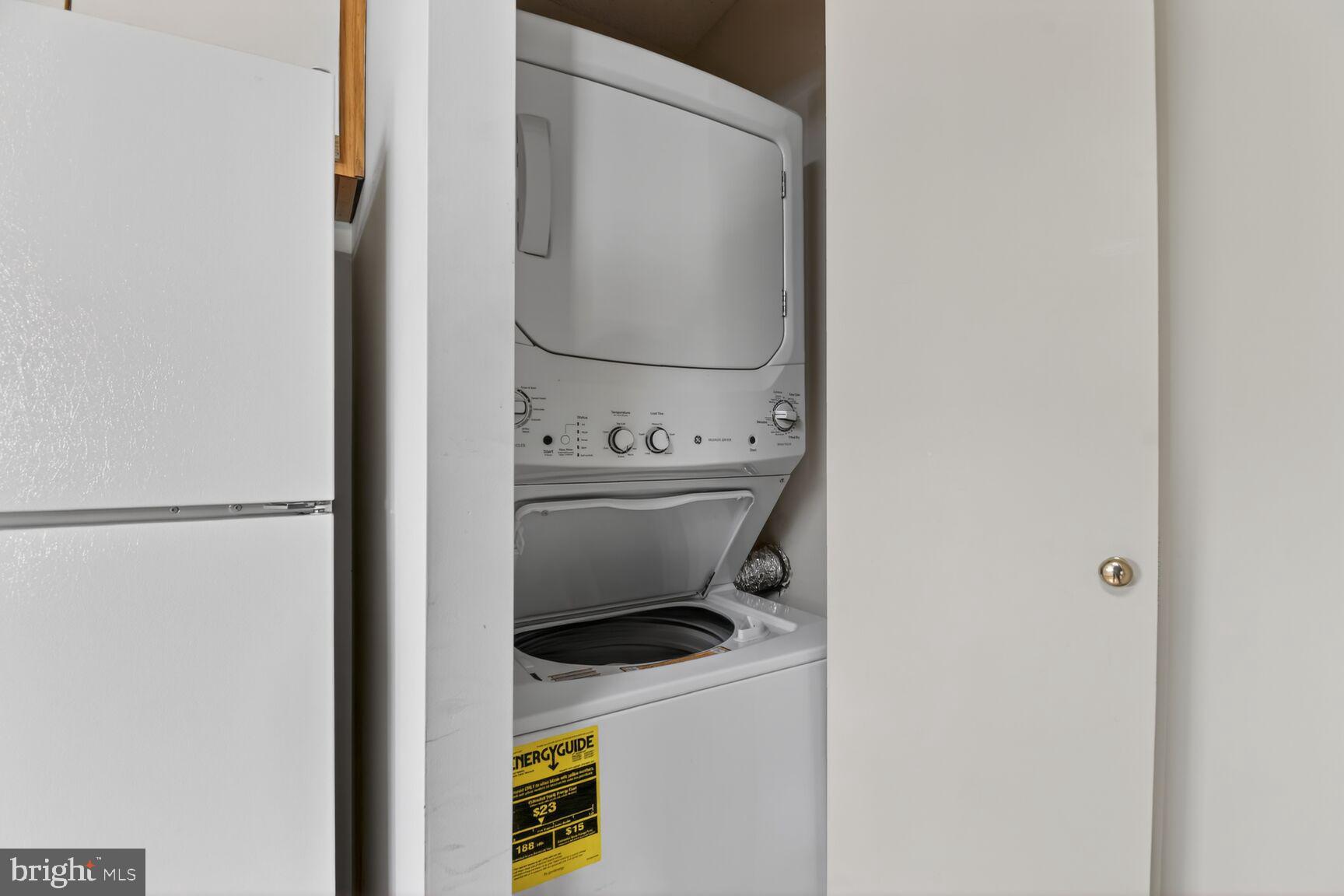 15115 Interlachen Drive, Unit 3904 Silver Spring, MD 20906 - Photo 19 of 43 a close up view of a washer and dryer