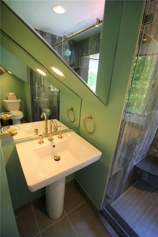 163 Sugar Run Road Eighty Four, PA 15330 - Photo 14 of 25 Mirrors and sink in the new upstairs bath.