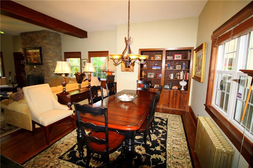 163 Sugar Run Road Eighty Four, PA 15330 - Photo 7 of 25 Dining room with built-in bookcases.
