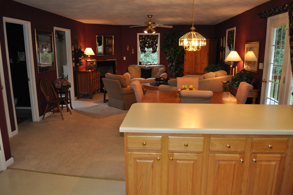 307 Eagle Ridge Roanoke, VA 24012 - Photo 8 of 27 Kitchen to Living Room