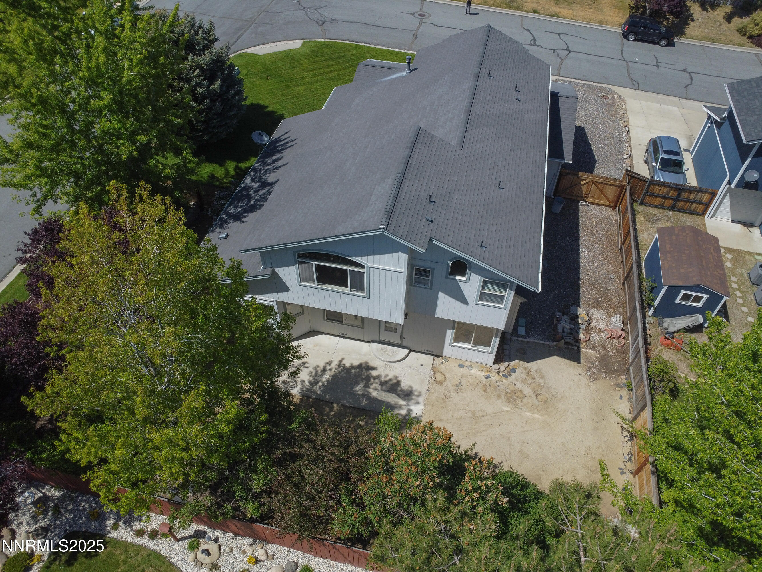 1850 Tess Way Reno, NV 89511 - Photo 47 of 50 an aerial view of a house with a yard