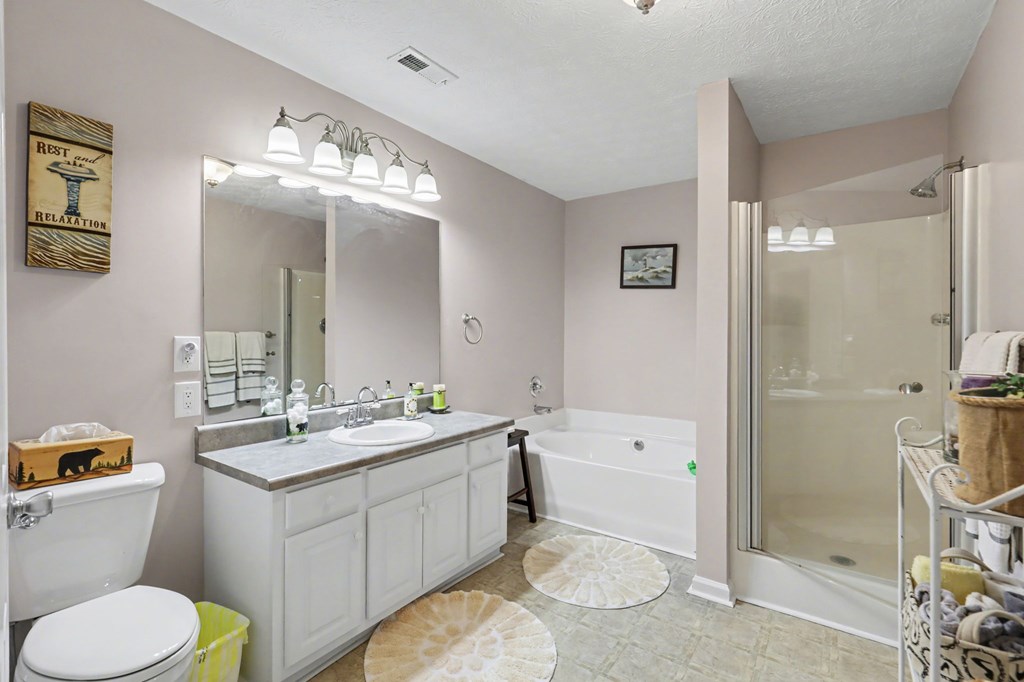 4790 Fires Creek Road Hayesville, NC 28904 - Photo 26 of 61 a bathroom with a sink toilet and shower