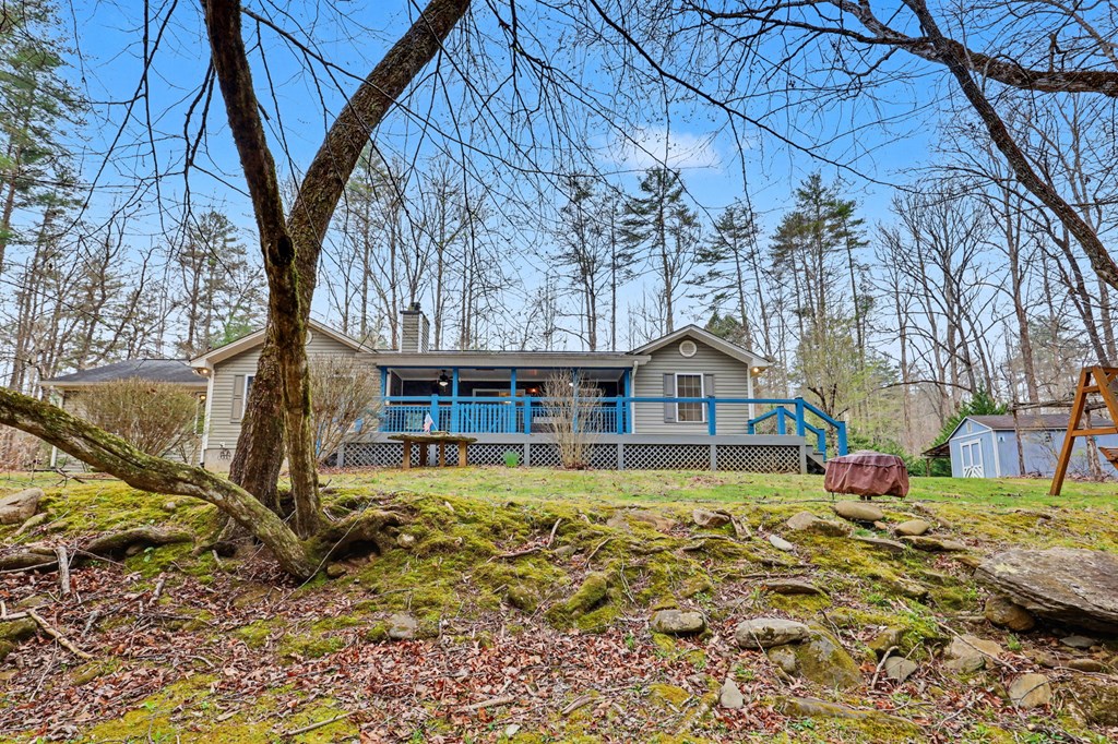 4790 Fires Creek Road Hayesville, NC 28904 - Photo 51 of 61 a front view of a house with a yard