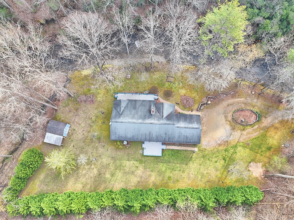 4790 Fires Creek Road Hayesville, NC 28904 - Photo 60 of 61 a aerial view of a house with a yard