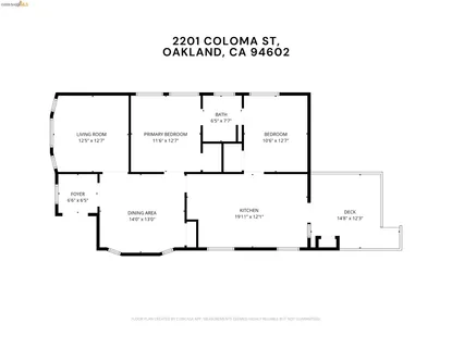 $679,000 | 2201 Coloma Street, Oakland, CA 94602
