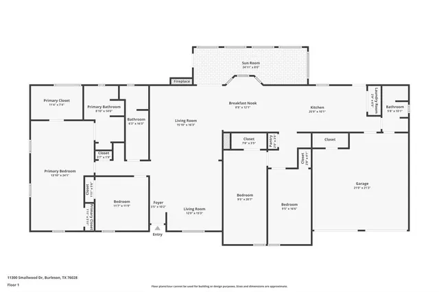 $599,000 | 11300 Smallwood Drive, Burleson, TX 76028