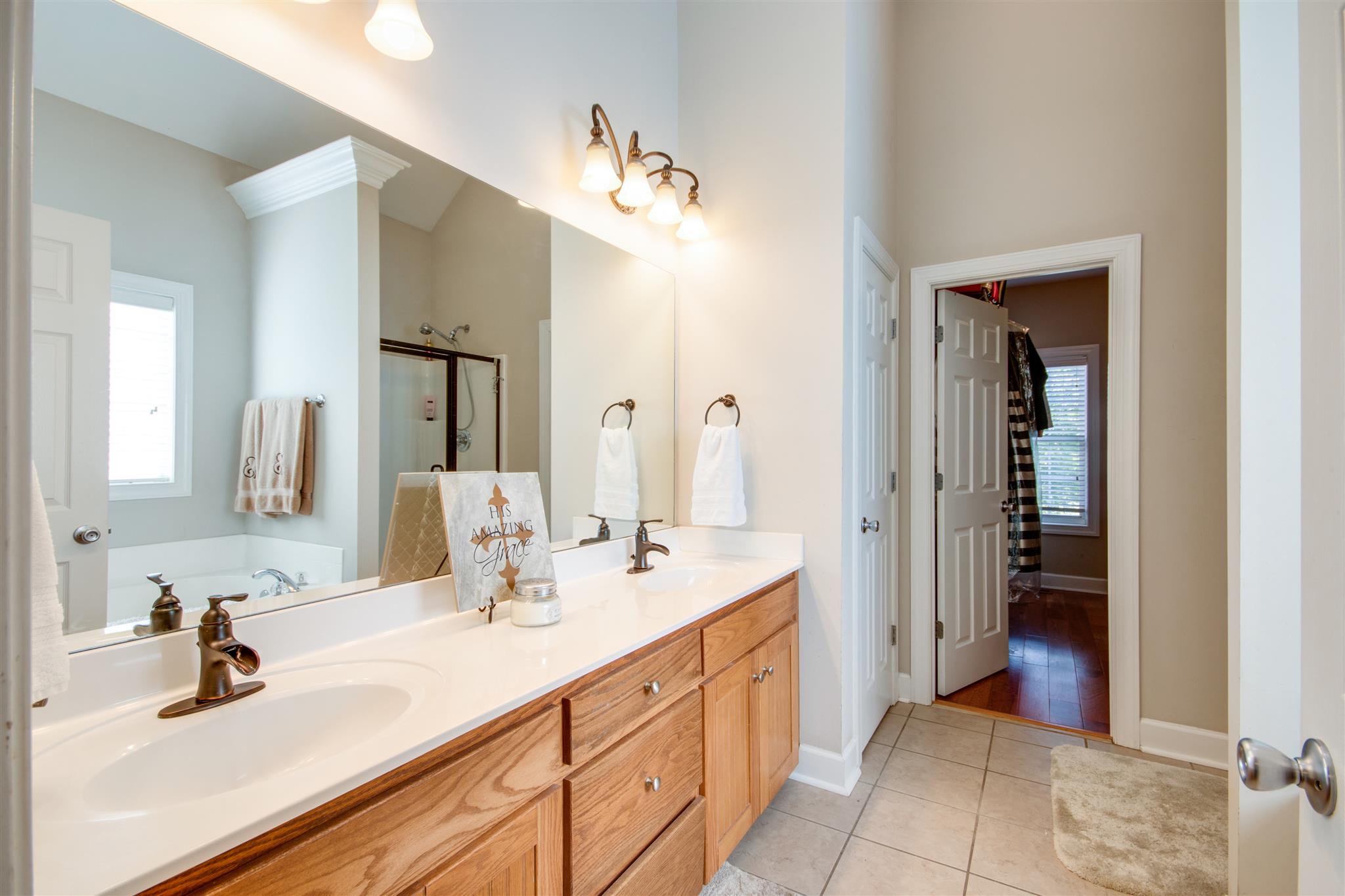 453 Savannah Ridge Murfreesboro, TN 37127 - Photo 16 of 29 Wonderful master bath with double vanity!