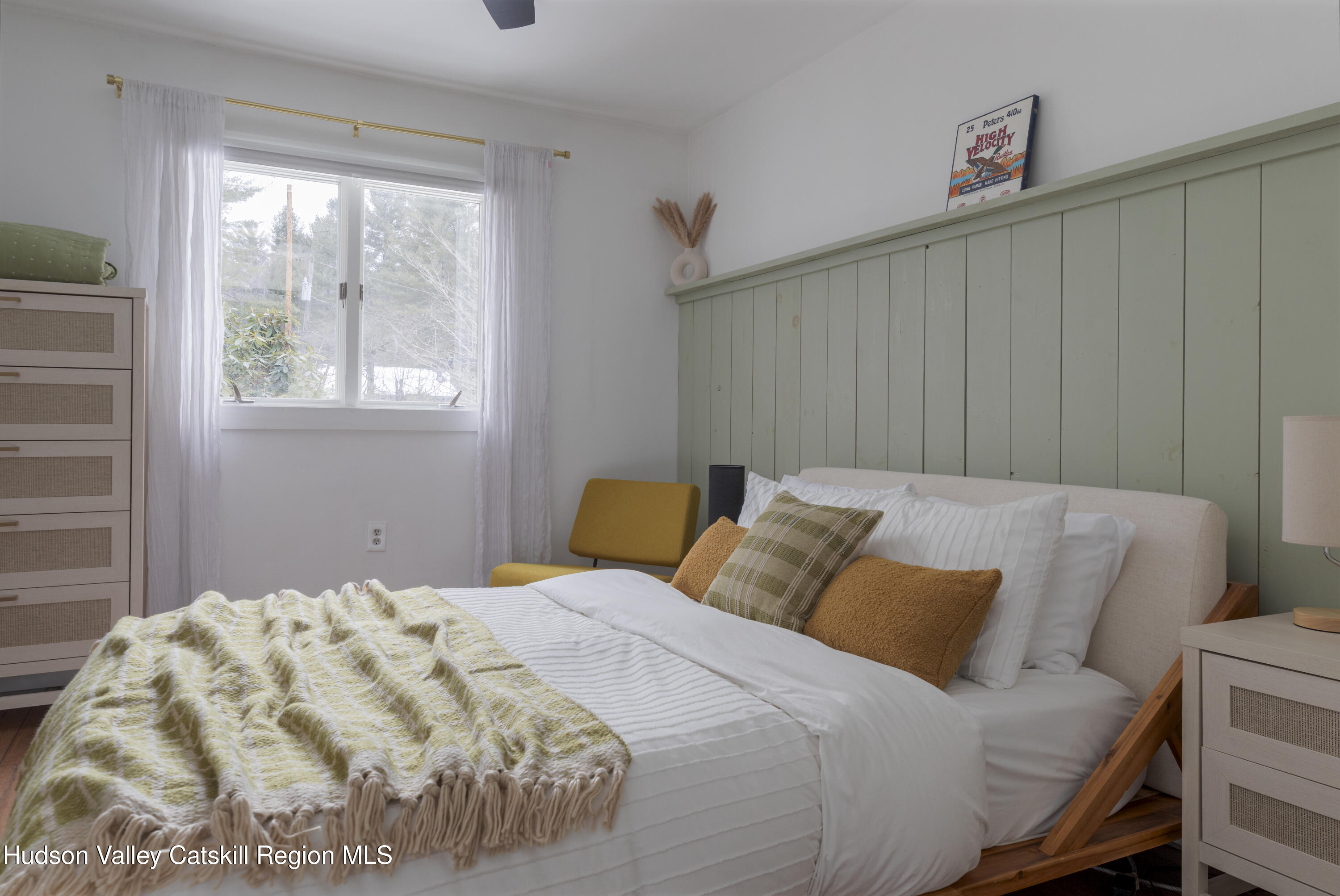 26 Krom Road Olivebridge, NY 12461 - Photo 14 of 24 a bedroom with a bed and a window