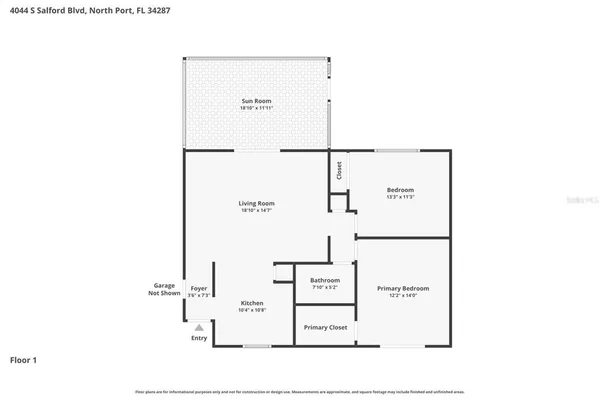 $225,000 | 4044 South Salford Boulevard, North Port, FL 34287