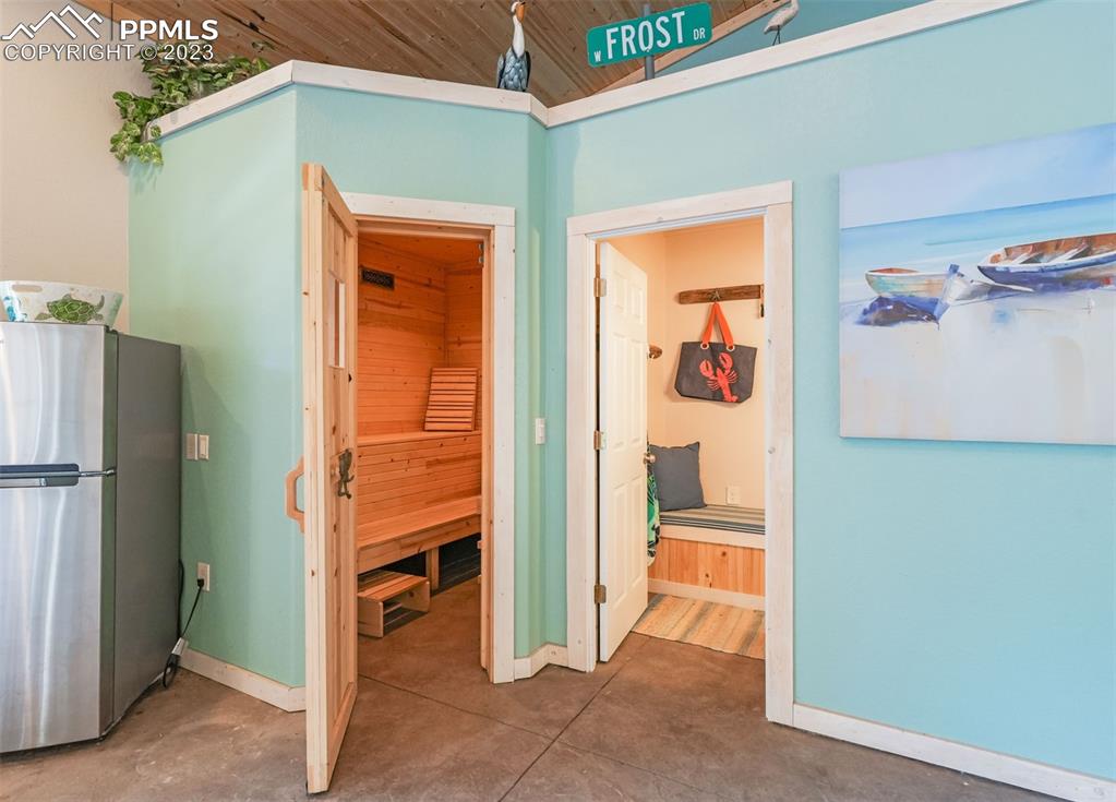17305 Goshawk Road Colorado Springs, CO 80908 - Photo 13 of 50 a view of a room that has a washer and dryer