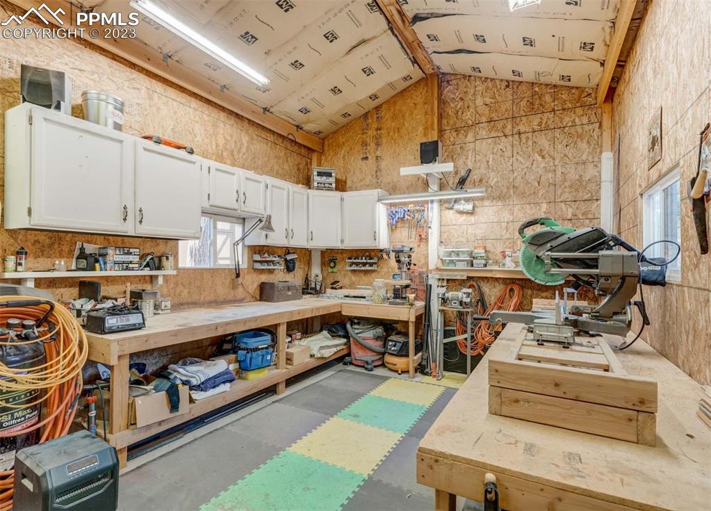 17305 Goshawk Road Colorado Springs, CO 80908 - Photo 48 of 50 a view of kitchen with stainless steel appliances granite countertop lots of counter top space