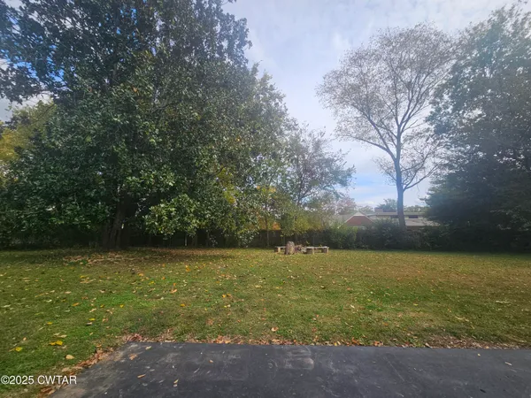 a view of outdoor space and yard