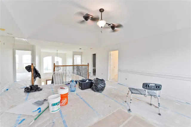 a view of a workspace with furniture