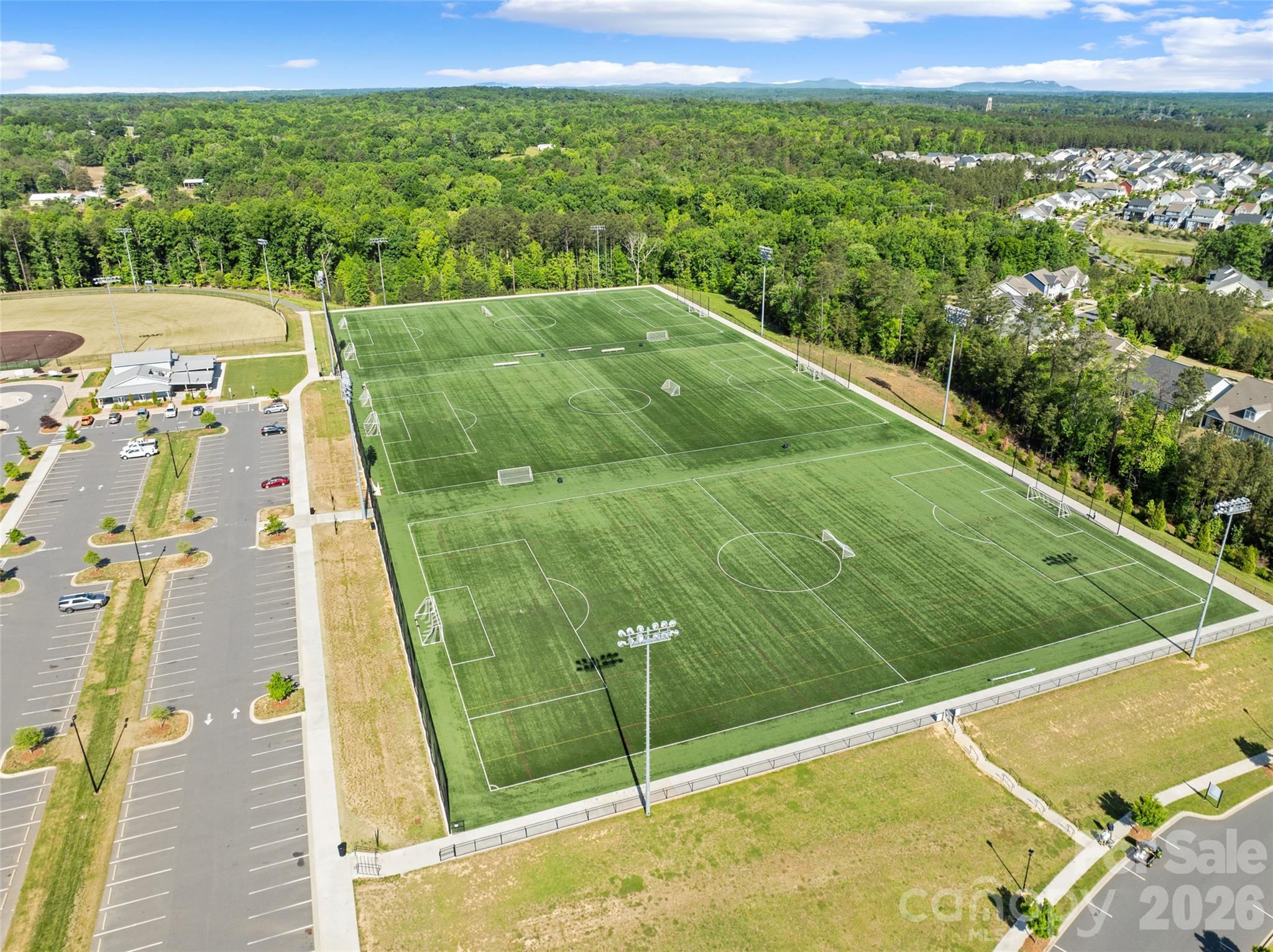 1350 Fishing Creek Road Clover, SC 29710 - Photo 42 of 47 a view of a tennis court