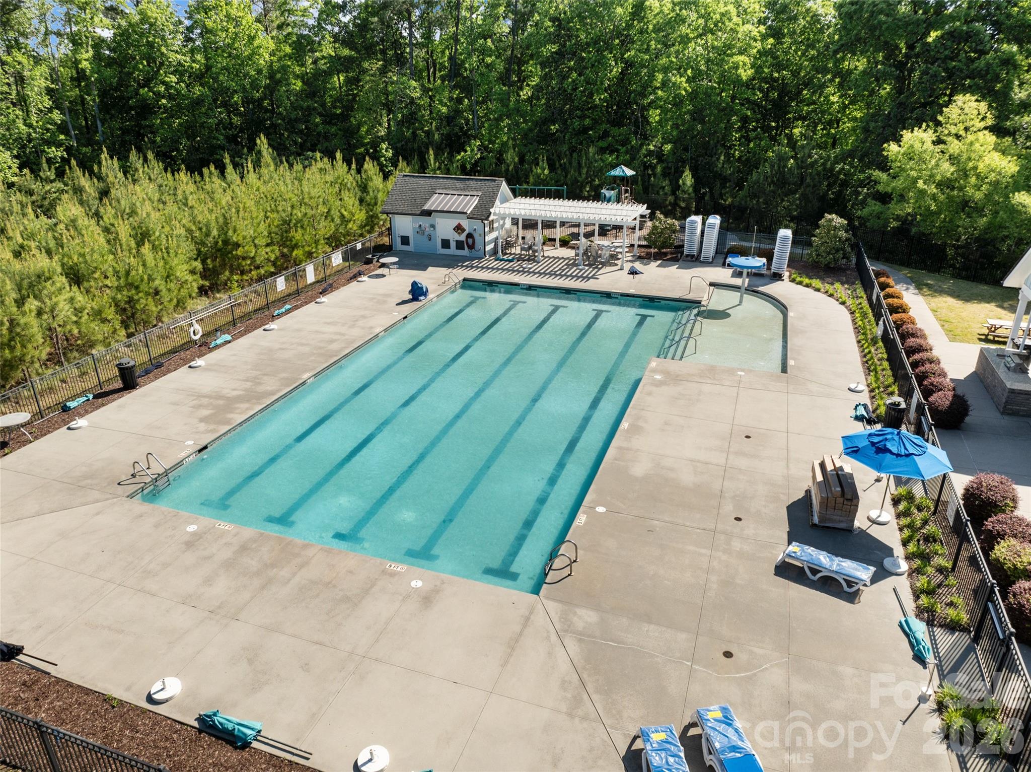 1350 Fishing Creek Road Clover, SC 29710 - Photo 45 of 47 a view of a backyard with sitting area