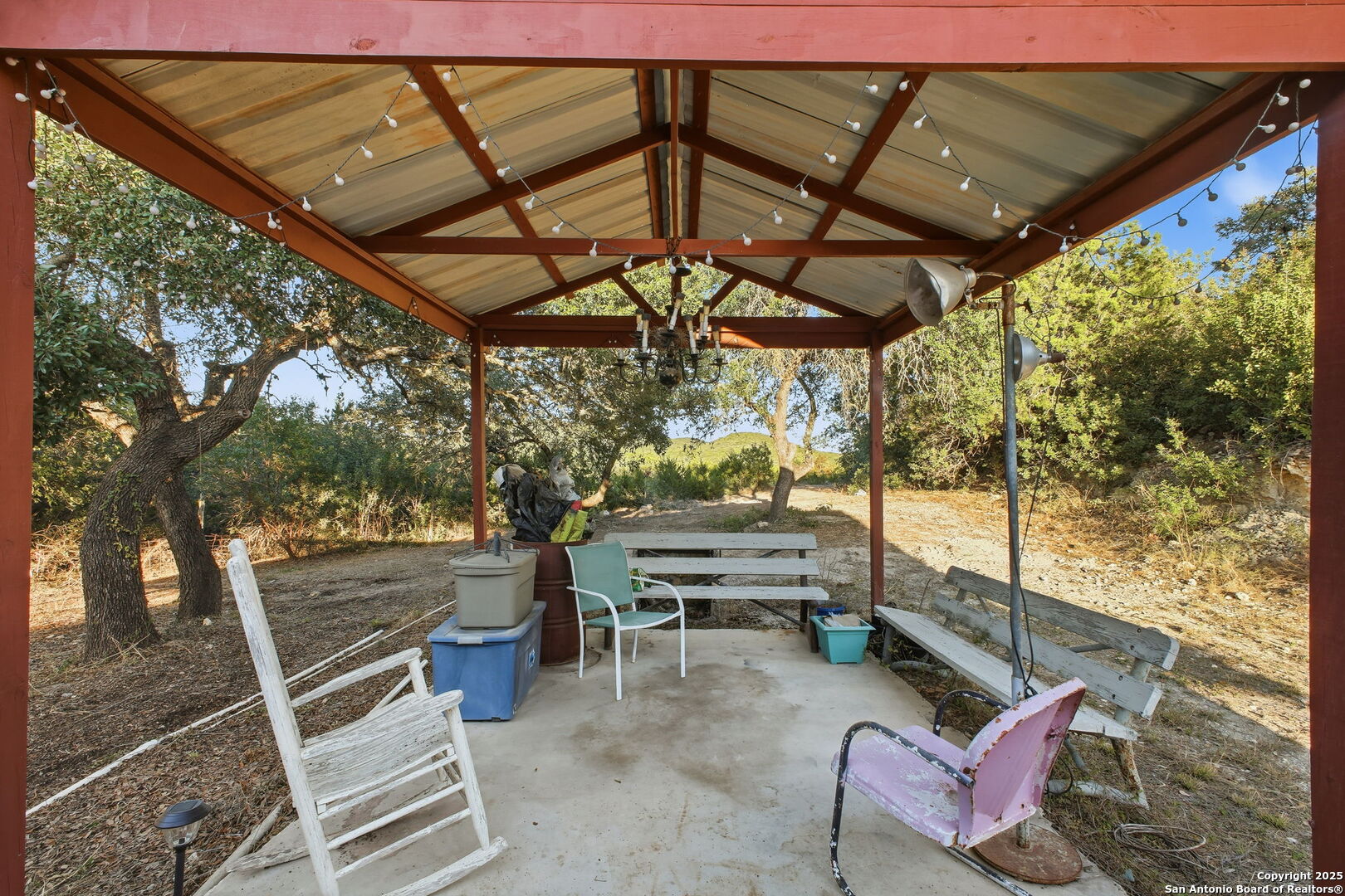18668 Bandera Road Helotes, TX 78023 - Photo 26 of 52 a view of outdoor space with seating