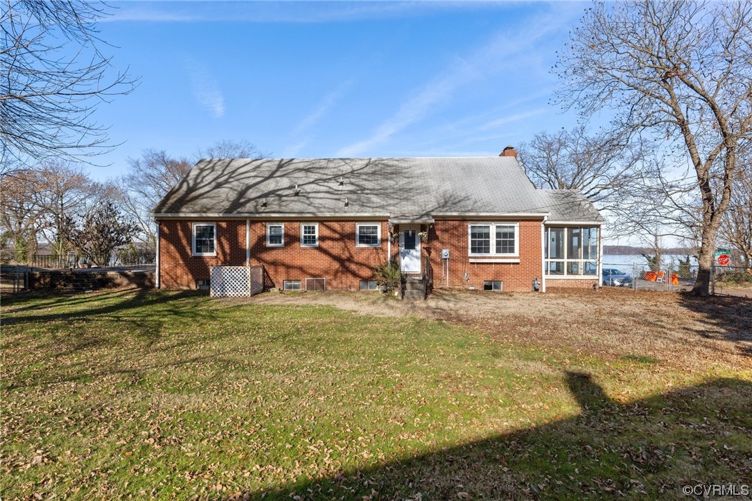 406 Riverside Avenue Hopewell, VA 23860 - Photo 35 of 38 a view of a house with a yard