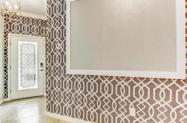 a view of dining room with wooden floor