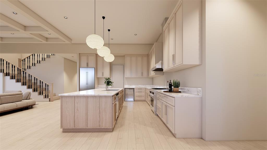 1603 Bay Road Sarasota, FL 34239 - Photo 5 of 13 a kitchen with lots of counter top space