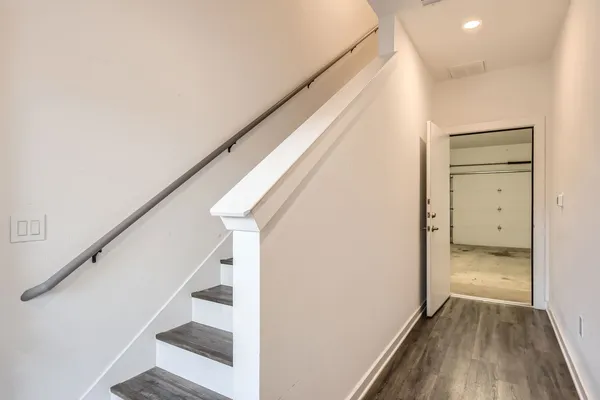 a car parked in front of a building