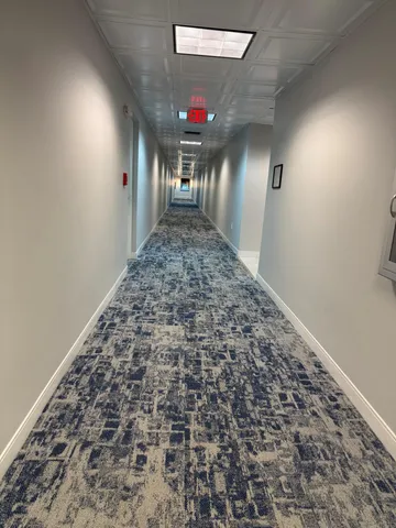 a view of a hallway