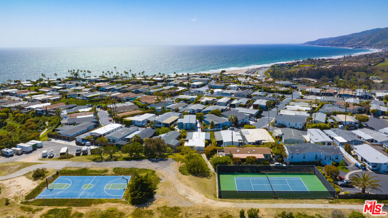29500 Heathercliff Road, Unit 70 Malibu, CA 90265 - Photo 27 of 38 an aerial view of residential houses with outdoor space